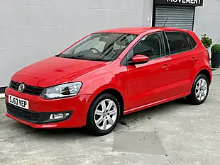 Used 2013 Volkswagen Polo Match Edition Red - Interior and Exterior details 2