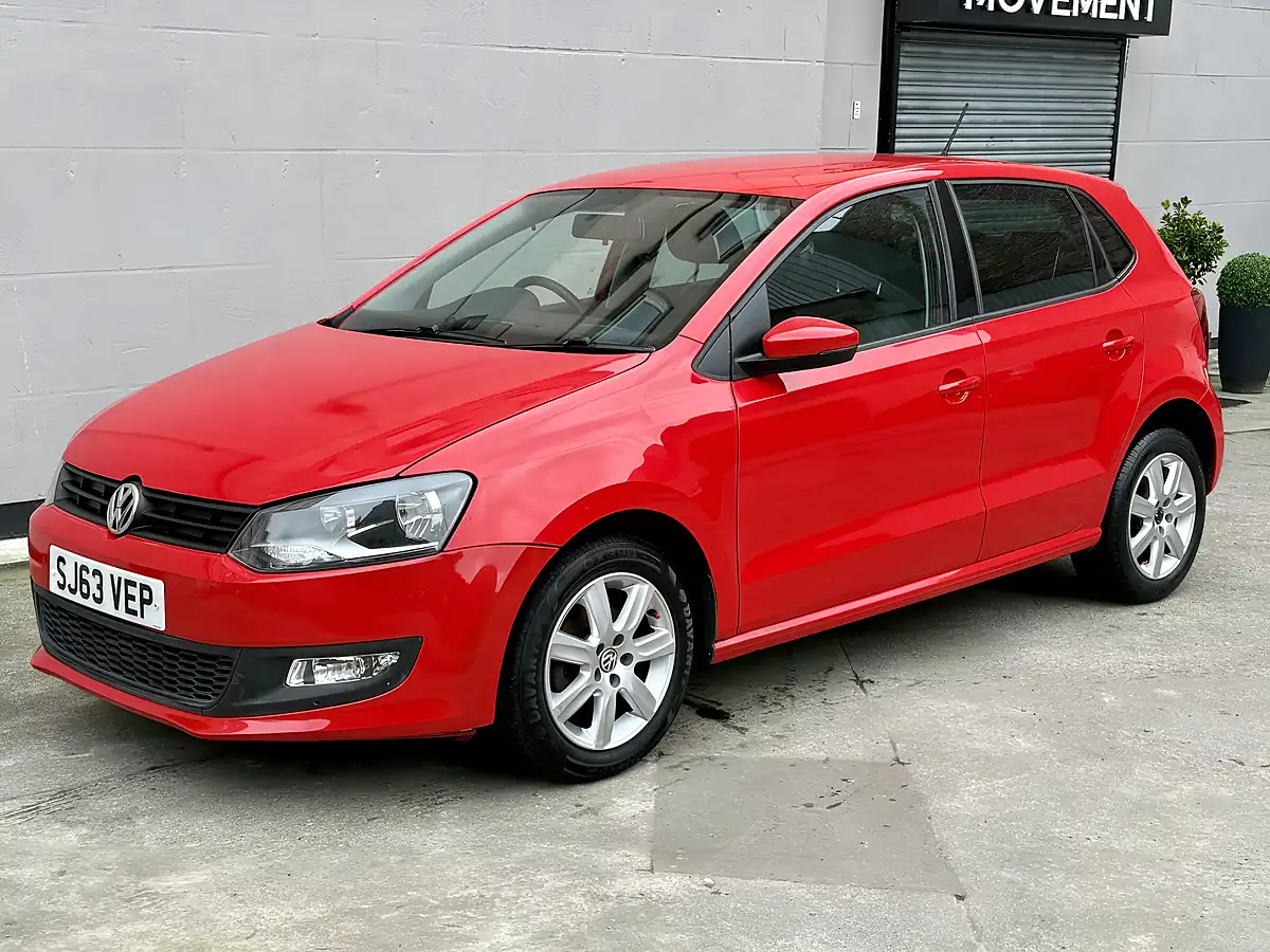 Used 2013 Volkswagen Polo Match Edition Red - Interior and Exterior details 2