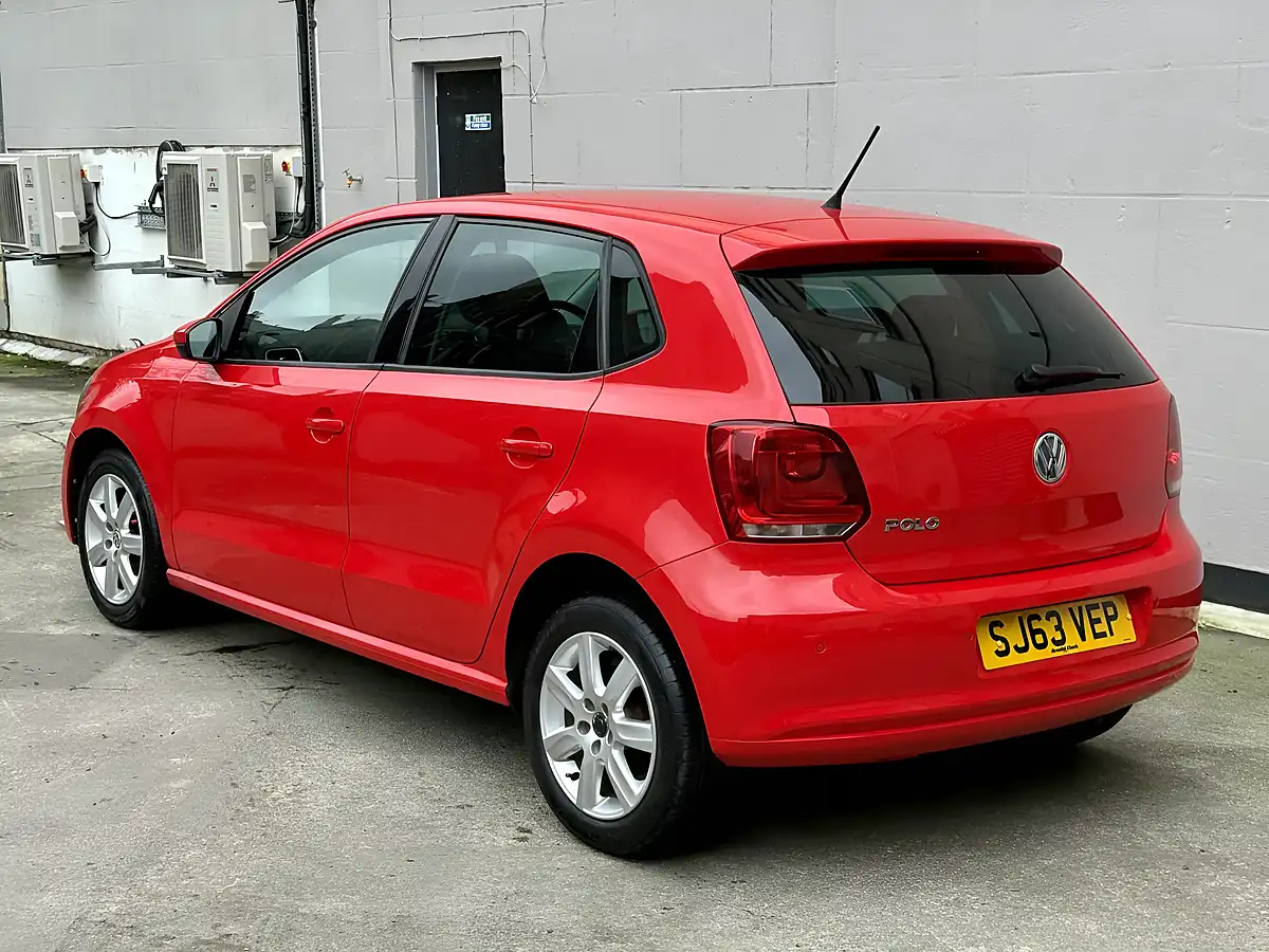 Used 2013 Volkswagen Polo Match Edition Red - Interior and Exterior details 3