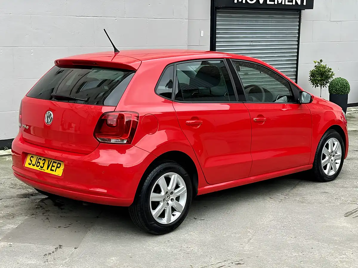Used 2013 Volkswagen Polo Match Edition Red - Interior and Exterior details 4