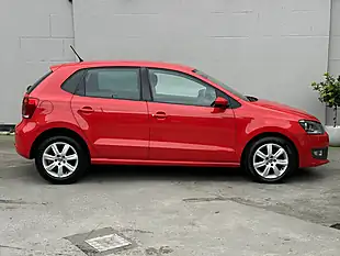 Used 2013 Volkswagen Polo Match Edition Red - Interior and Exterior details 5