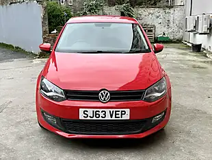 Used 2013 Volkswagen Polo Match Edition Red - Interior and Exterior details 7