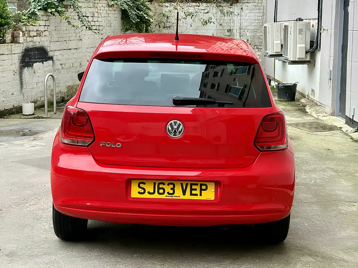 Used 2013 Volkswagen Polo Match Edition Red - Interior and Exterior details 8