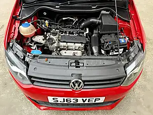 Used 2013 Volkswagen Polo Match Edition Red - Interior and Exterior details 9