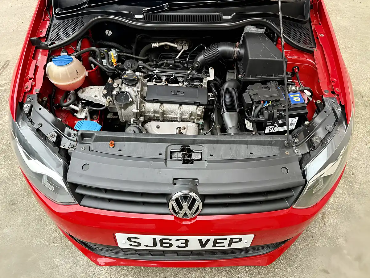 Used 2013 Volkswagen Polo Match Edition Red - Interior and Exterior details 9