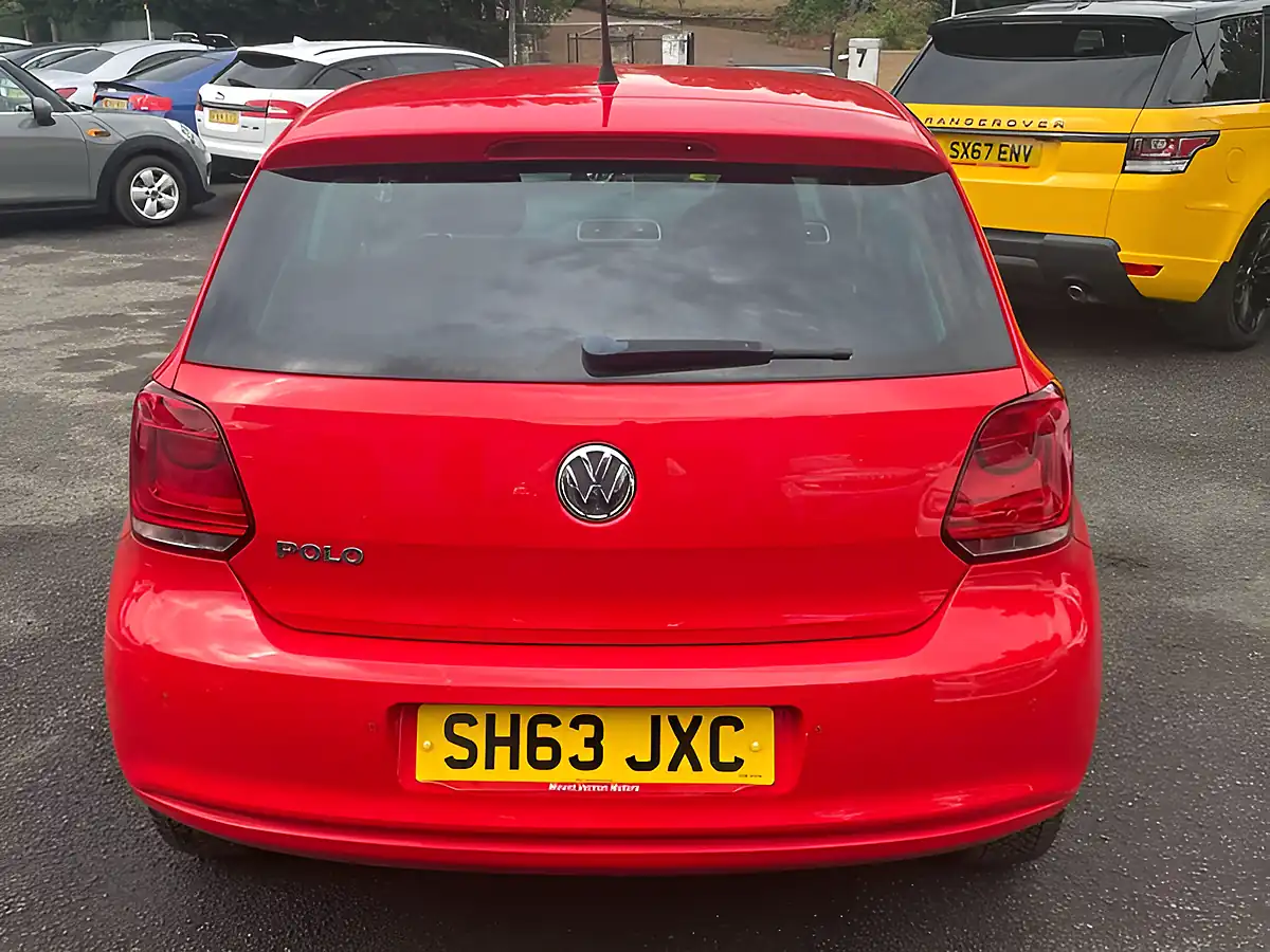 Used 2013 Volkswagen Polo Match Edition Red - Interior and Exterior details 3