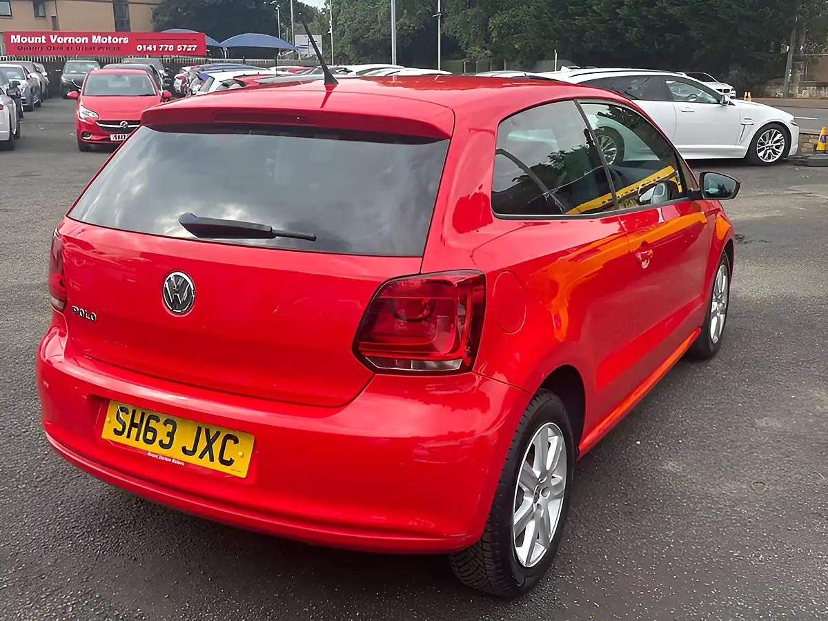 Used 2013 Volkswagen Polo Match Edition Red - Interior and Exterior details 4