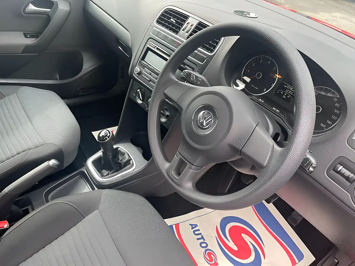 Used 2013 Volkswagen Polo Match Edition Red - Interior and Exterior details 7