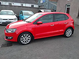 Used 2013 Volkswagen Polo Match Edition Red - Interior and Exterior details 2