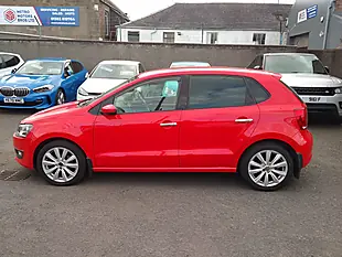 Used 2013 Volkswagen Polo Match Edition Red - Interior and Exterior details 3