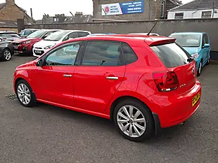 Used 2013 Volkswagen Polo Match Edition Red - Interior and Exterior details 4