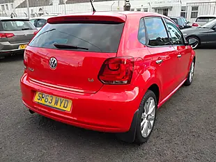 Used 2013 Volkswagen Polo Match Edition Red - Interior and Exterior details 6