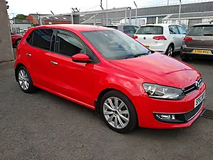 Used 2013 Volkswagen Polo Match Edition Red - Interior and Exterior details 9