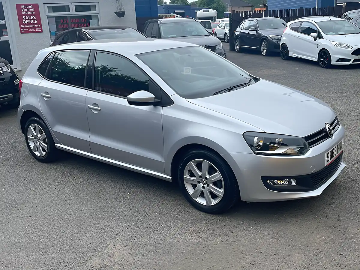 Used 2013 Volkswagen Polo Match Edition Silver - Interior and Exterior details 10