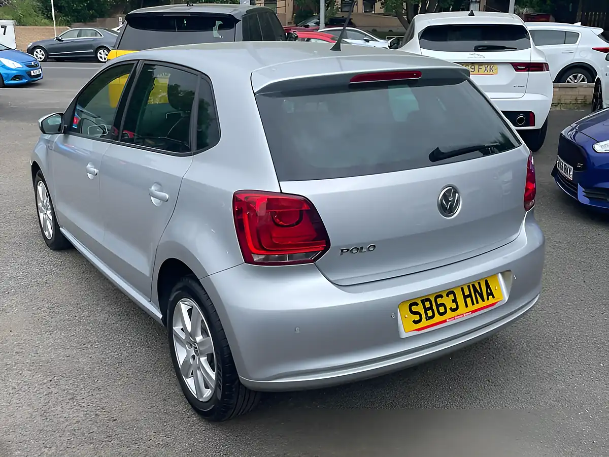 Used 2013 Volkswagen Polo Match Edition Silver - Interior and Exterior details 6