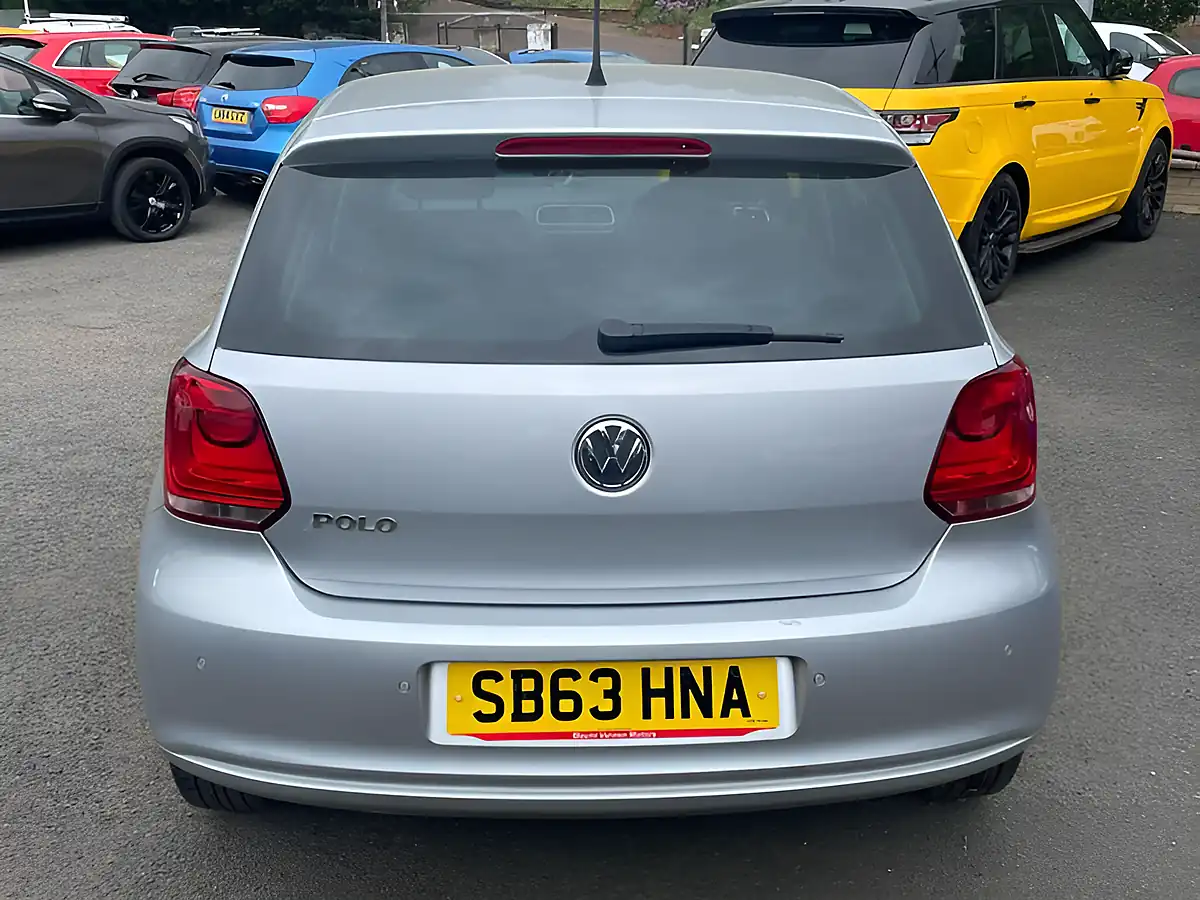 Used 2013 Volkswagen Polo Match Edition Silver - Interior and Exterior details 7