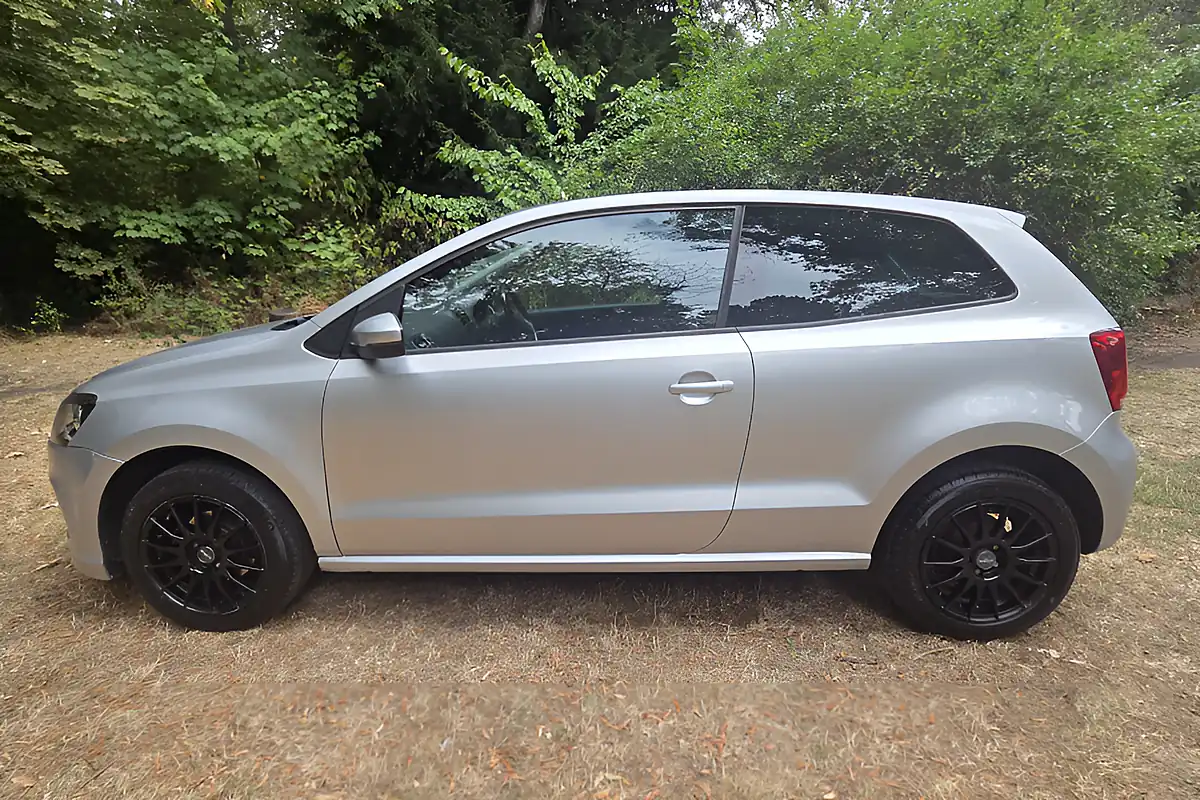 Used 2013 Volkswagen Polo Match Edition Silver - Interior and Exterior details 4