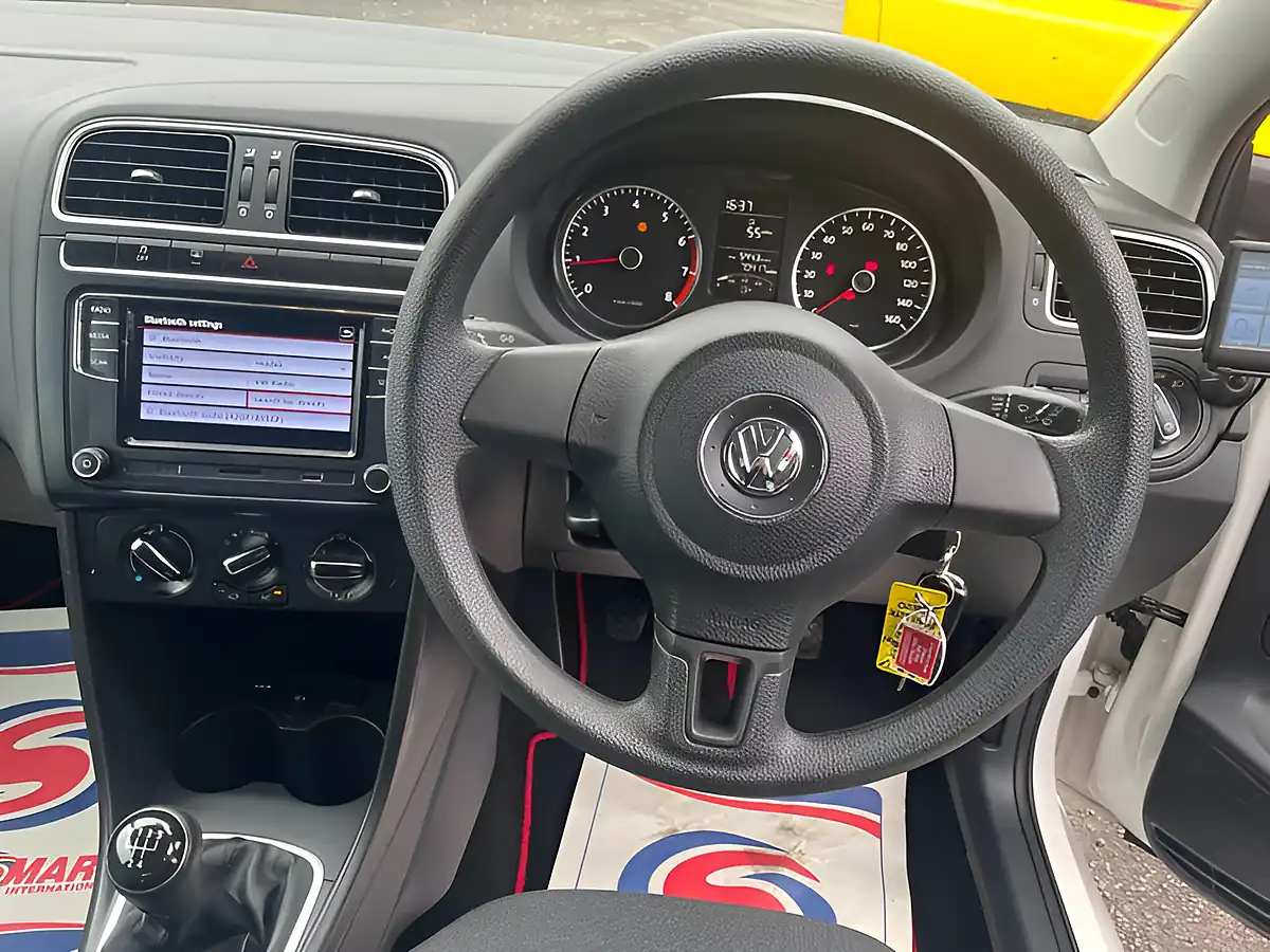 Used 2013 Volkswagen Polo Match Edition White - Interior and Exterior details 11