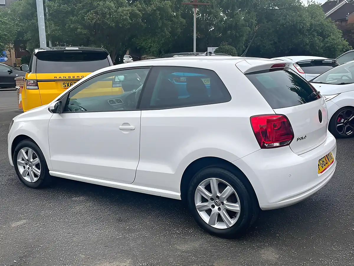 Used 2013 Volkswagen Polo Match Edition White - Interior and Exterior details 4