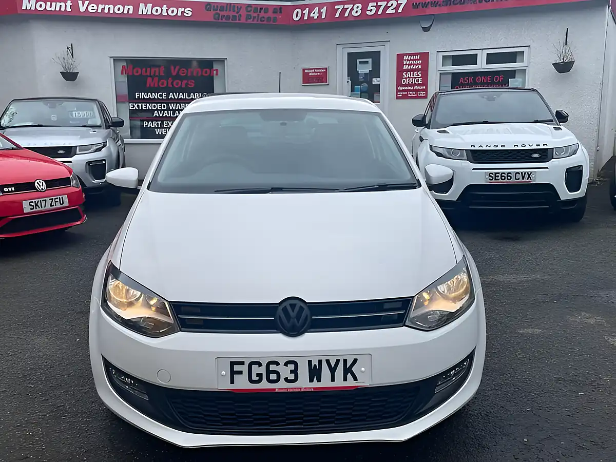 Used 2013 Volkswagen Polo Match Edition White - Interior and Exterior details 8