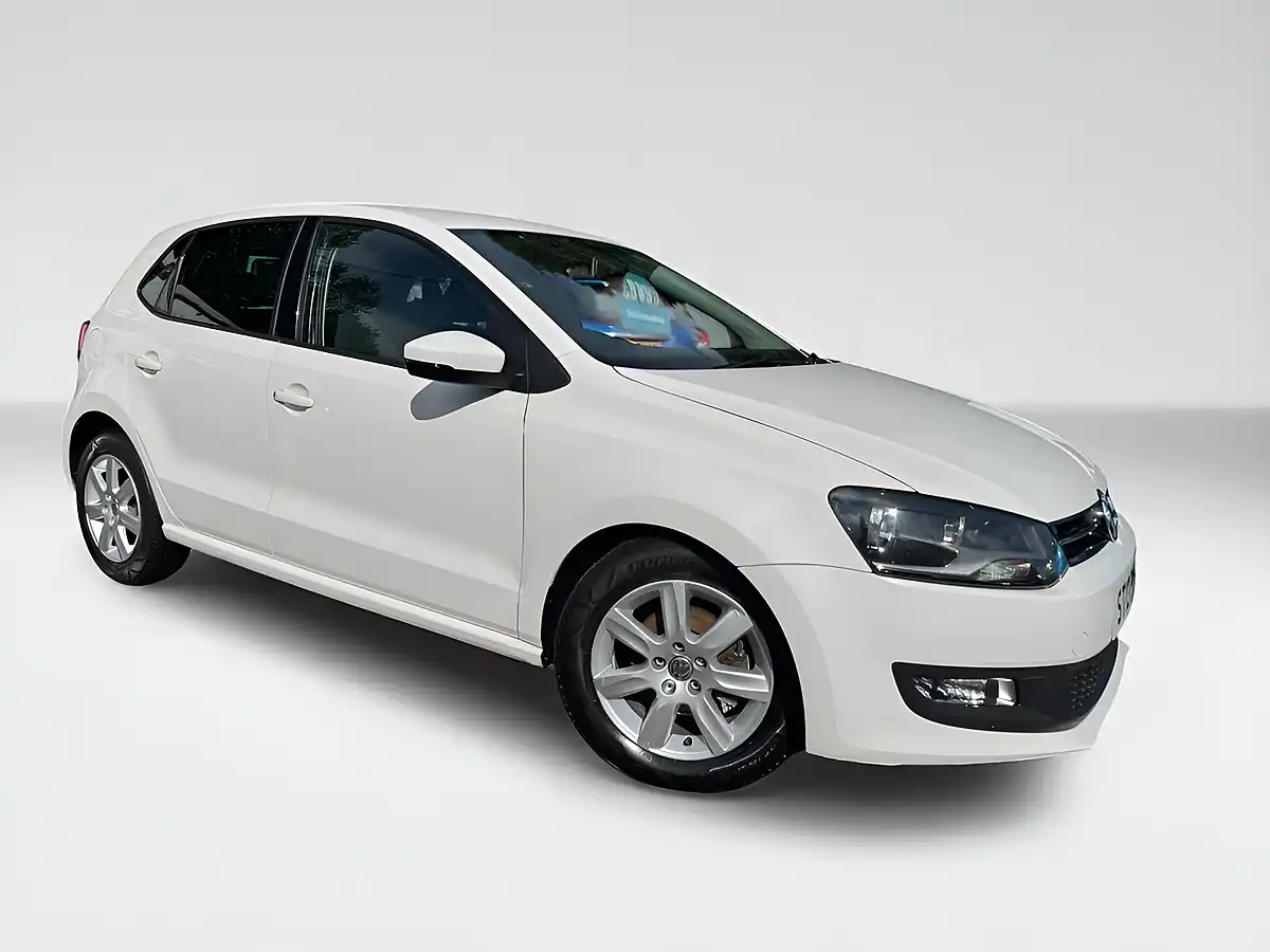 Used 2013 Volkswagen Polo Match Edition White - Front View