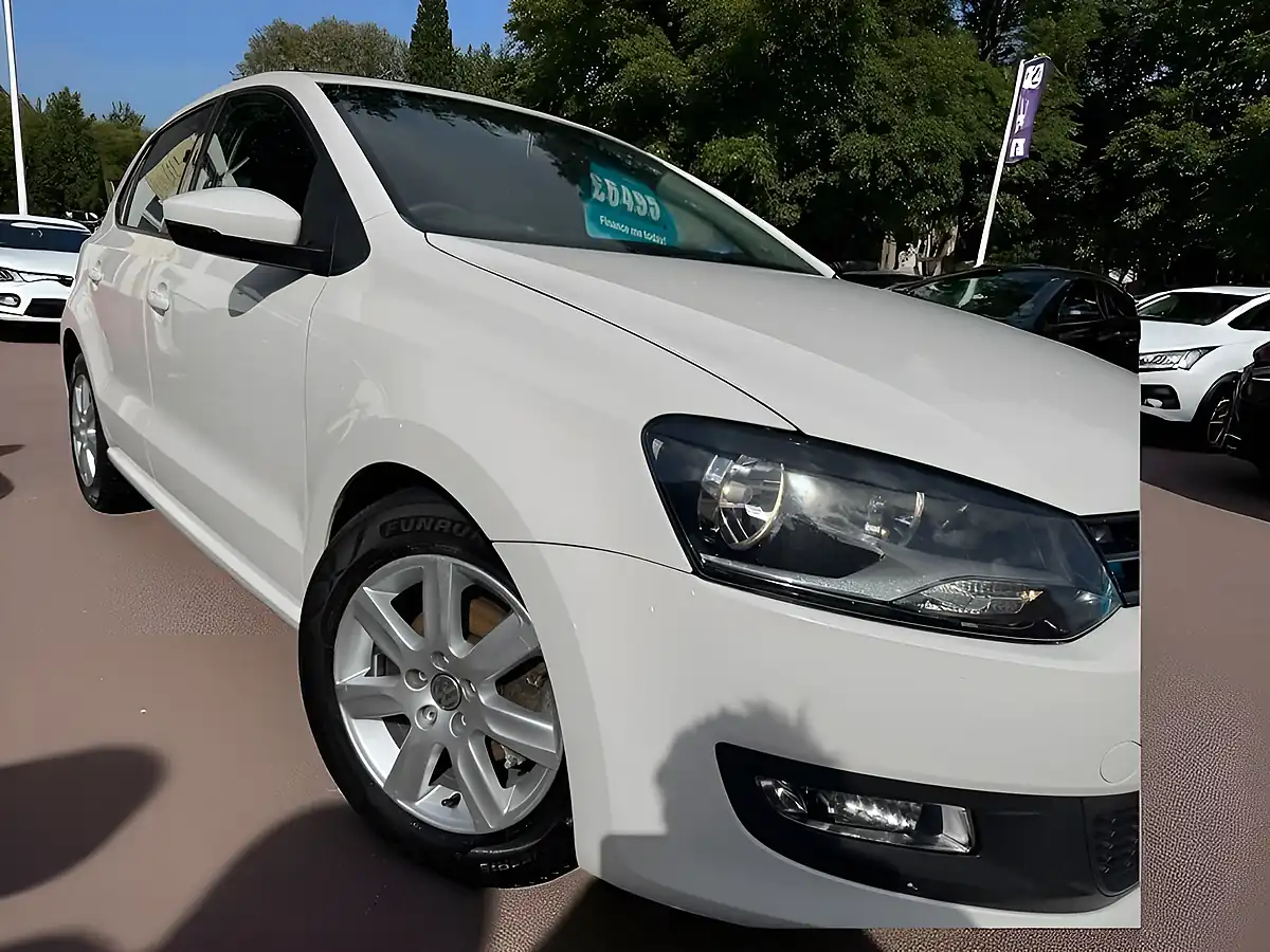 Used 2013 Volkswagen Polo Match Edition White - Interior and Exterior details 6