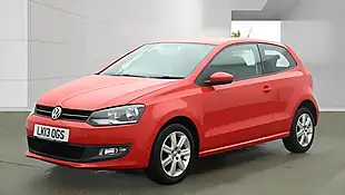 Used 2013 Volkswagen Polo Match Red - Interior and Exterior details 2