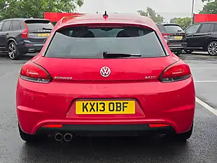 Used 2013 Volkswagen Scirocco R-Line Red - Interior and Exterior details 10
