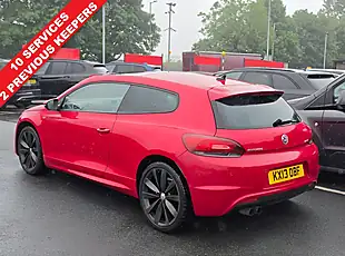 Used 2013 Volkswagen Scirocco R-Line Red - Interior and Exterior details 8