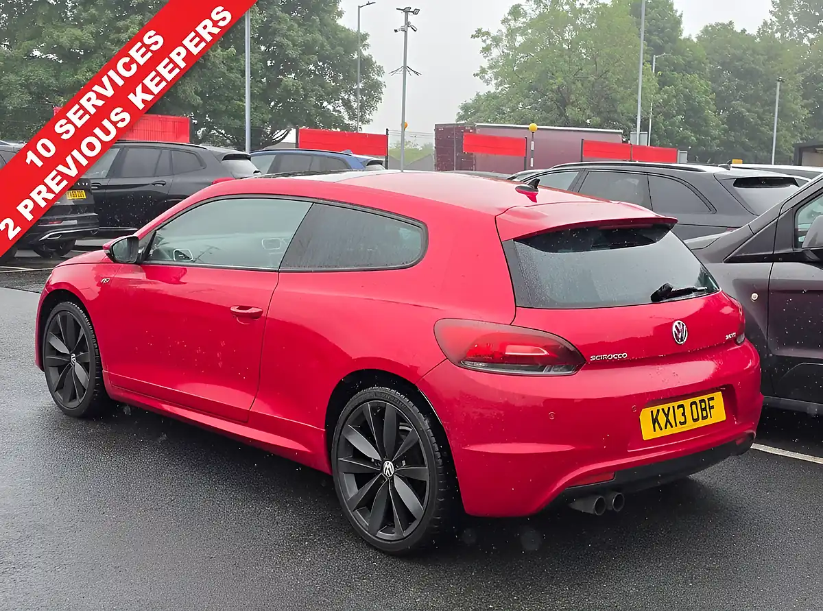 Used 2013 Volkswagen Scirocco R-Line Red - Interior and Exterior details 8
