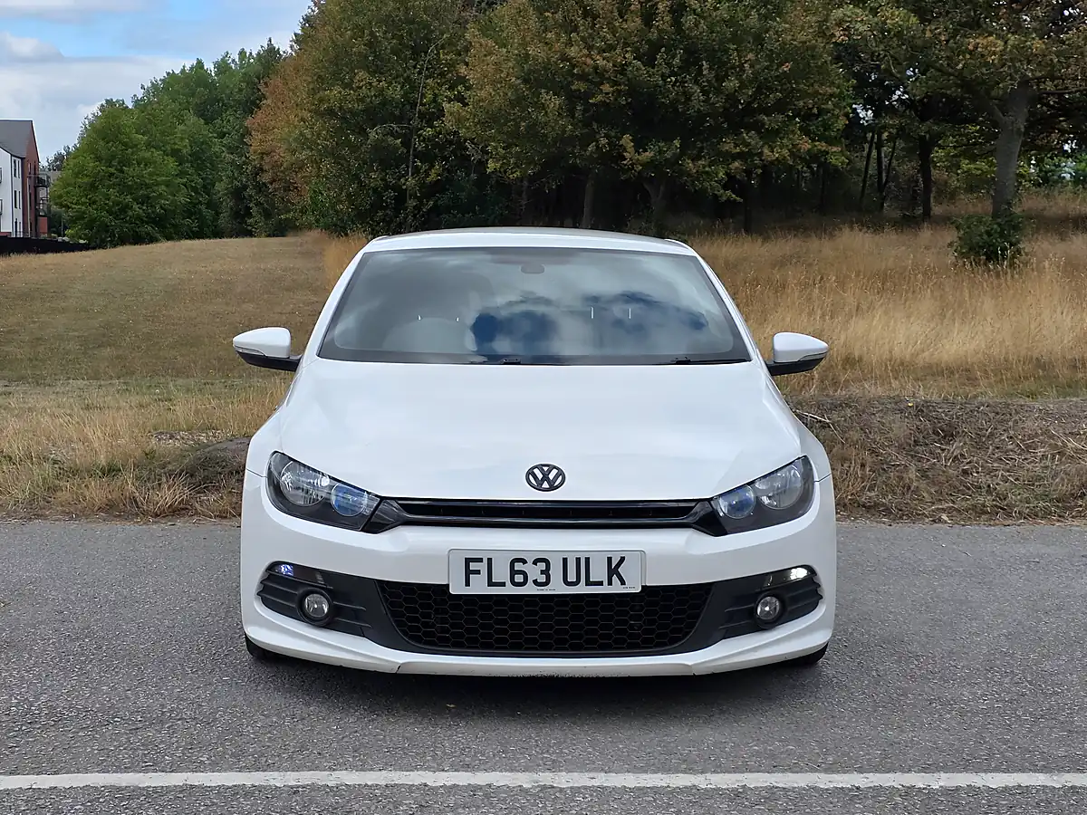 Used 2013 Volkswagen Scirocco R-Line White - Interior and Exterior details 2