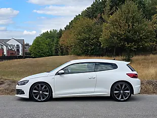 Used 2013 Volkswagen Scirocco R-Line White - Interior and Exterior details 4