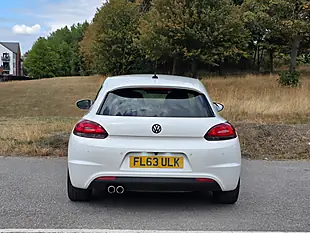 Used 2013 Volkswagen Scirocco R-Line White - Interior and Exterior details 6