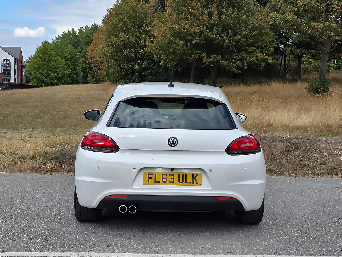 Used 2013 Volkswagen Scirocco R-Line White - Interior and Exterior details 6