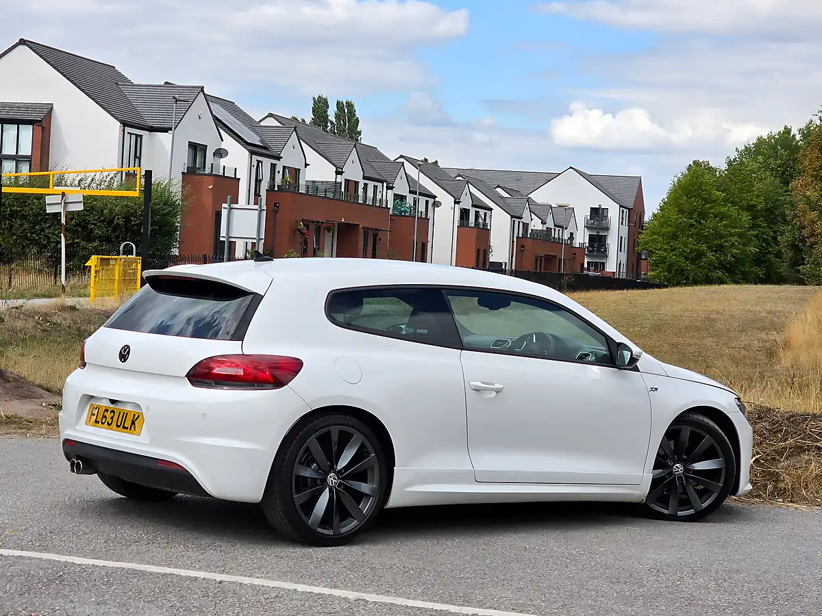 Used 2013 Volkswagen Scirocco R-Line White - Interior and Exterior details 7