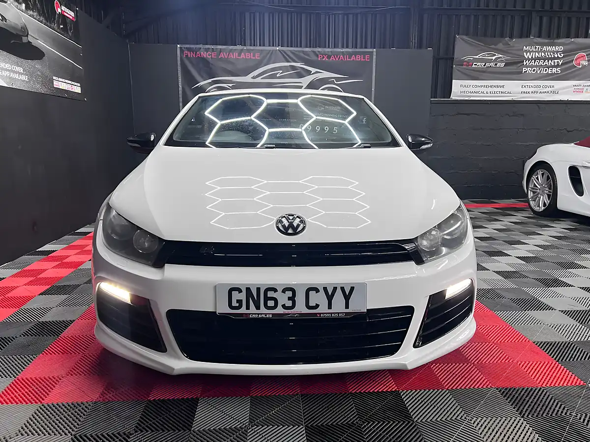 Used 2013 Volkswagen Scirocco R White - Interior and Exterior details 12