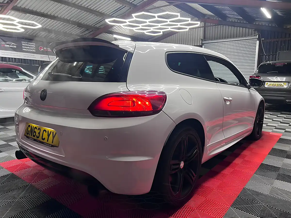 Used 2013 Volkswagen Scirocco R White - Interior and Exterior details 13