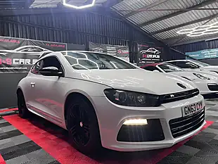 Used 2013 Volkswagen Scirocco R White - Interior and Exterior details 2