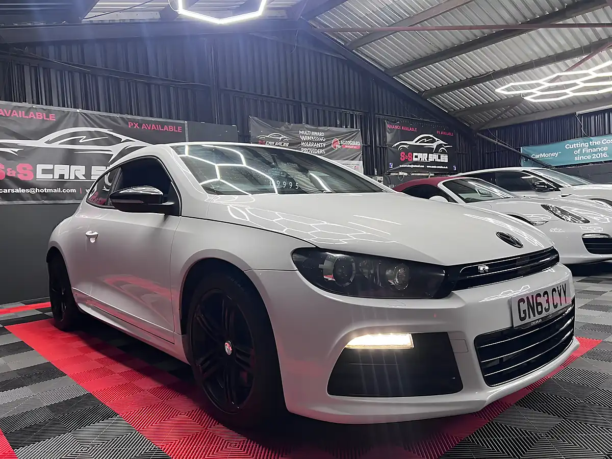 Used 2013 Volkswagen Scirocco R White - Interior and Exterior details 2