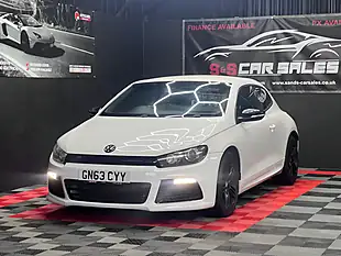 Used 2013 Volkswagen Scirocco R White - Interior and Exterior details 4