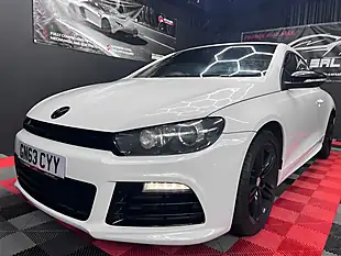 Used 2013 Volkswagen Scirocco R White - Interior and Exterior details 5