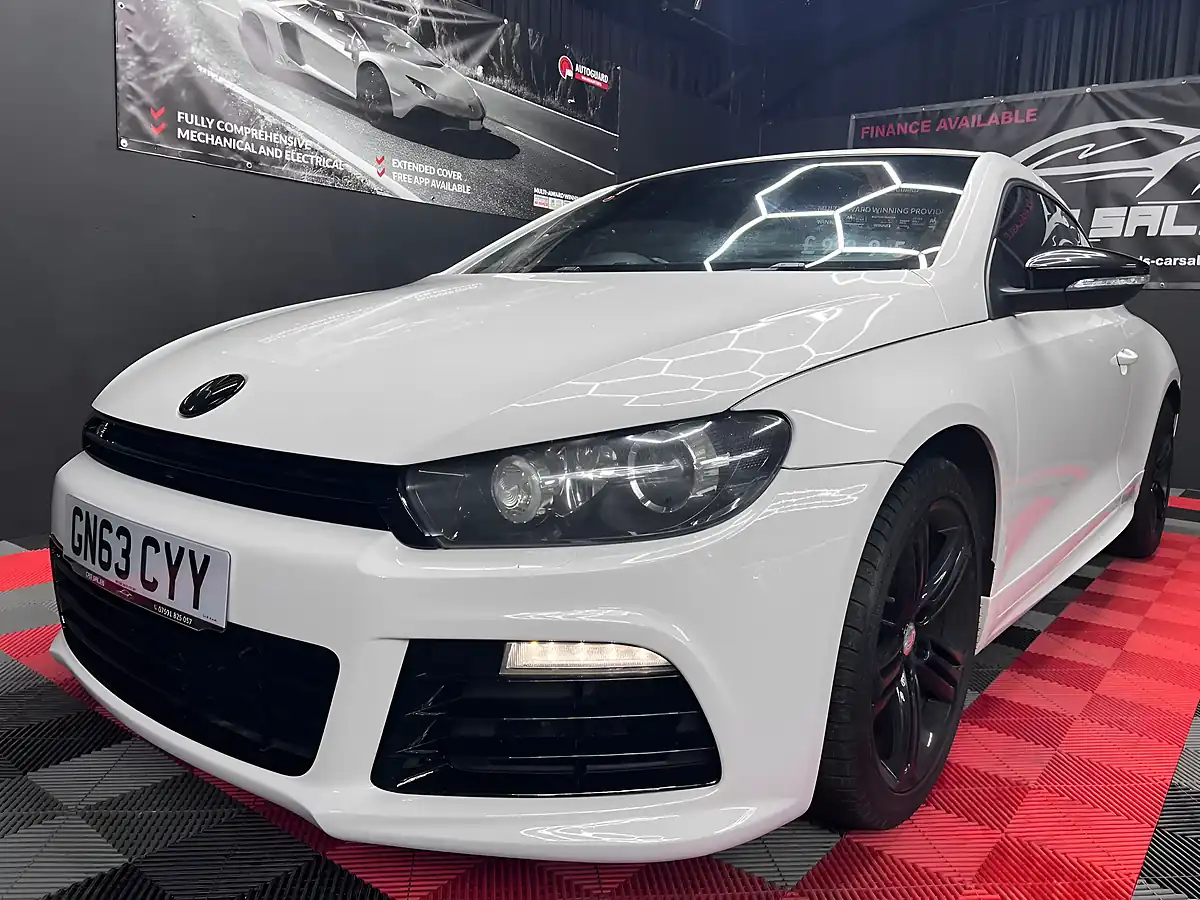 Used 2013 Volkswagen Scirocco R White - Interior and Exterior details 5