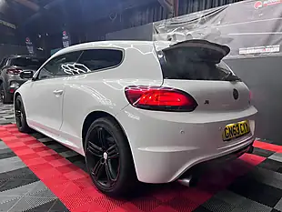 Used 2013 Volkswagen Scirocco R White - Interior and Exterior details 6