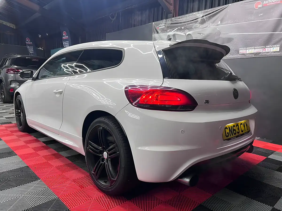 Used 2013 Volkswagen Scirocco R White - Interior and Exterior details 6