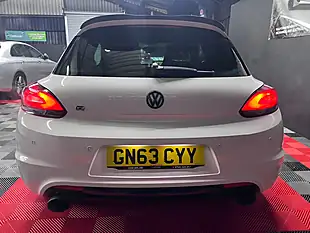 Used 2013 Volkswagen Scirocco R White - Interior and Exterior details 7
