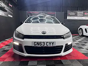 Used 2013 Volkswagen Scirocco R White - Interior and Exterior details 8