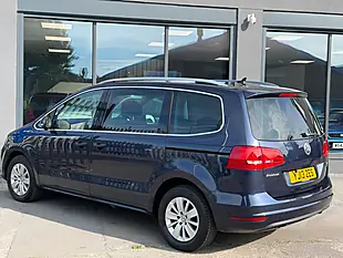 Used 2013 Volkswagen Sharan Bluemotion Tech Se Blue - Interior and Exterior details 10