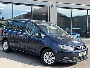 Used 2013 Volkswagen Sharan Bluemotion Tech Se Blue - Interior and Exterior details 2