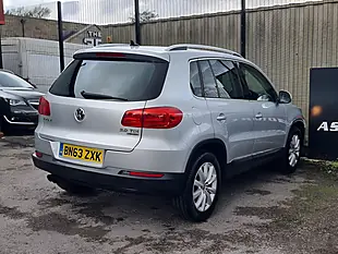Used 2013 Volkswagen Tiguan Bluemotion Tech Match Silver - Interior and Exterior details 8