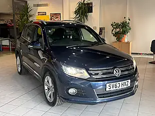 Used 2013 Volkswagen Tiguan Bluemotion Tech R-Line Blue - Interior and Exterior details 2